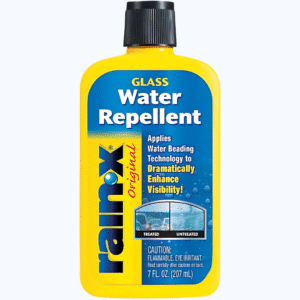 Rain-X Glass Treatment, 7 oz – Rain Repellent for Windshields & Exterior Auto Glass